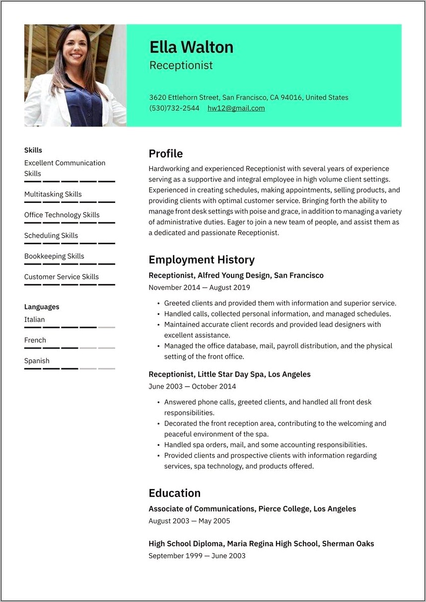 Job Application Resume Help Personal Summary