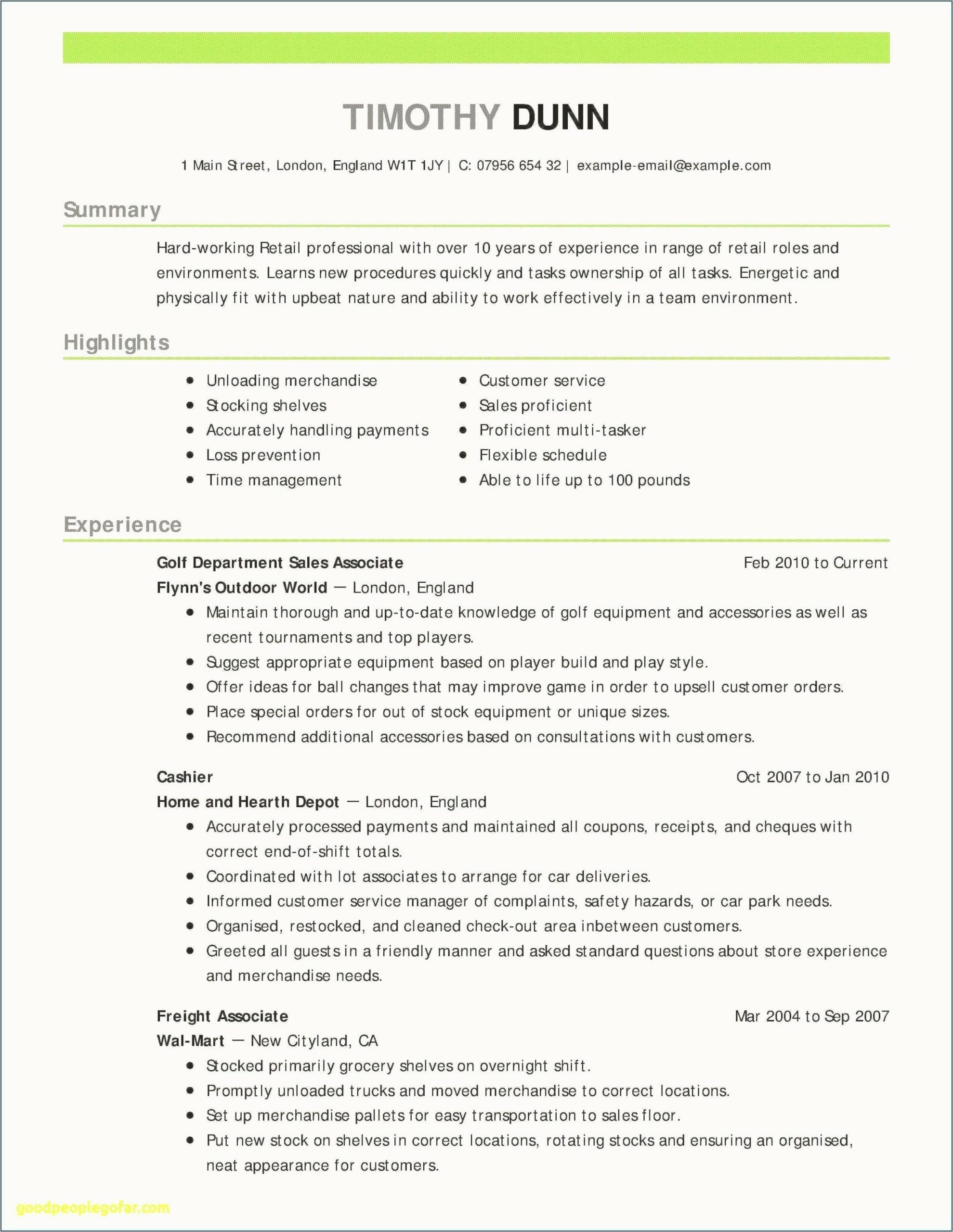 Job Objective Resume Customer Service
