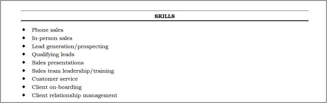 Key Excel Skills For A Resume