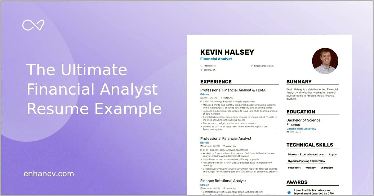 Key Skills For Financial Analyst Resume
