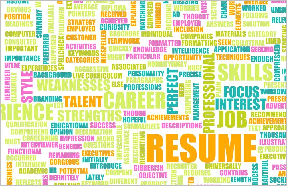Key Word For Resume Job Description Match