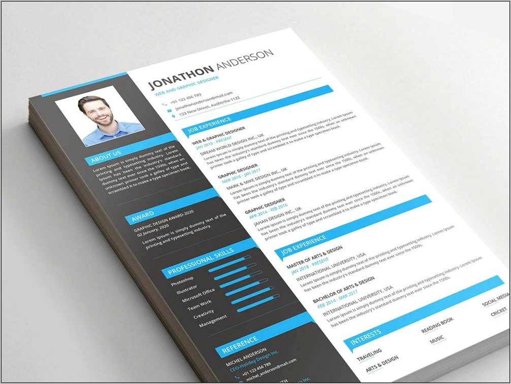 Latest Resume Template 2017 Free Download