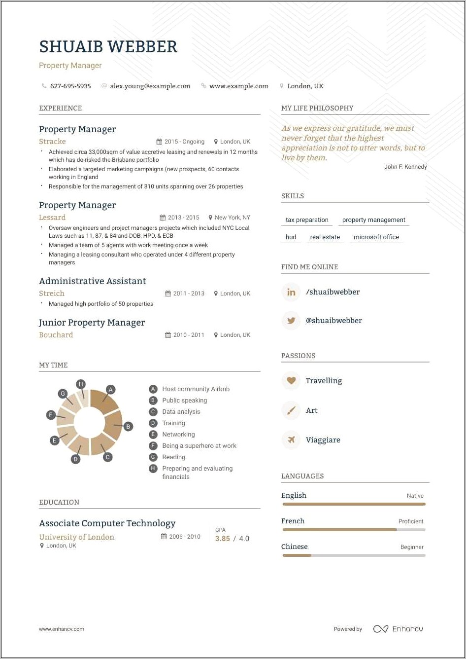 Leasing Professional Job Description Resume