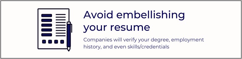 Leave Job Off Resume Background Check