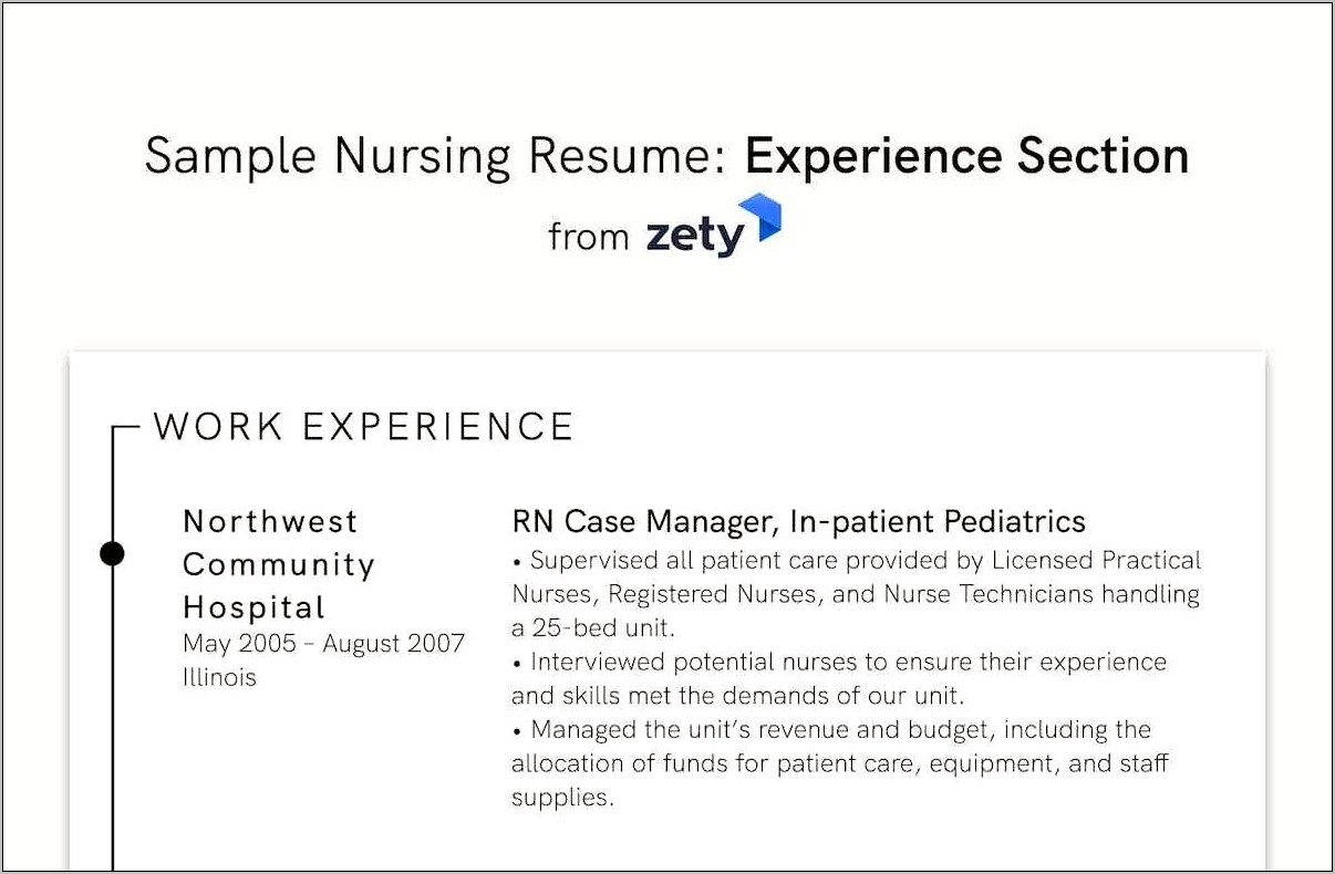 List Of Nursing Skills To Include On Resume