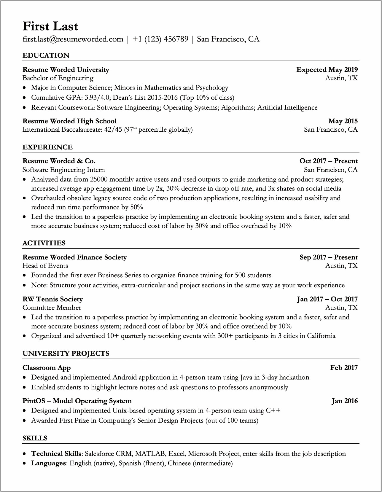 Listing High School Research On Resume