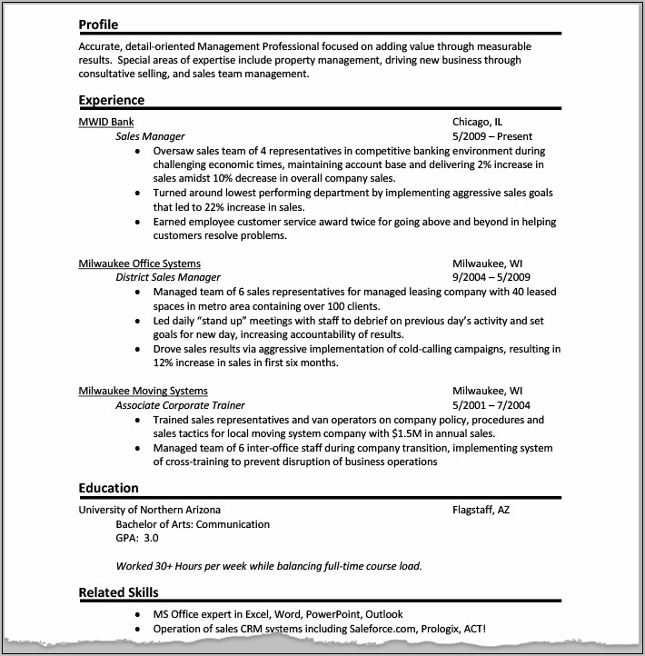 Listing Under The Table Jobs On Resume