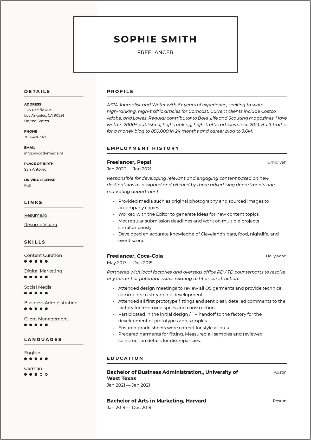 Lowes Administrative Department Manager Job Description For Resume