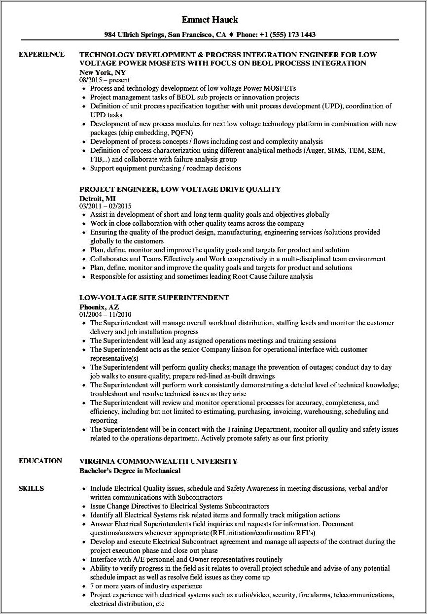 Lube Technician Job Description For Resume