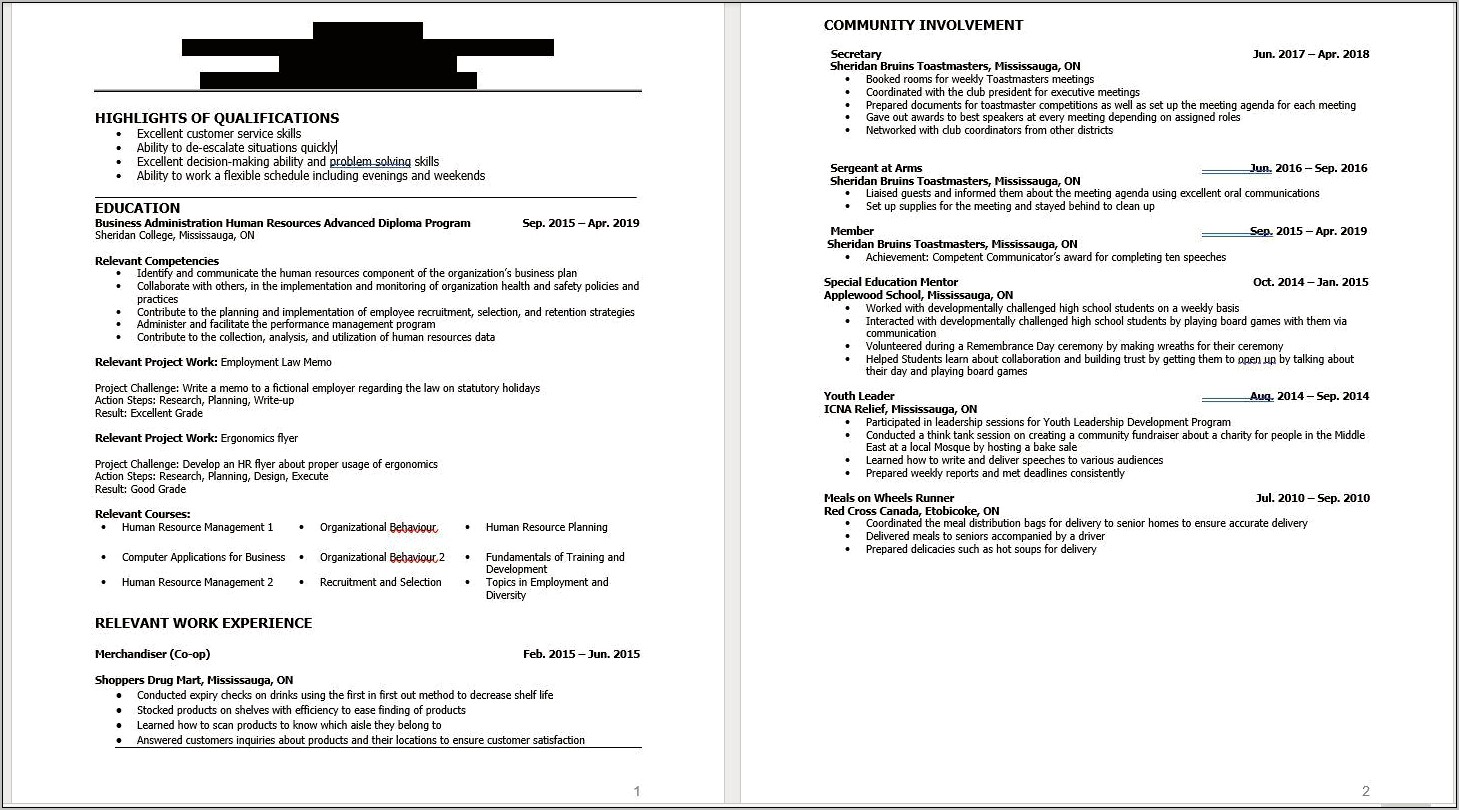 Lying About Retail Experience On Resume