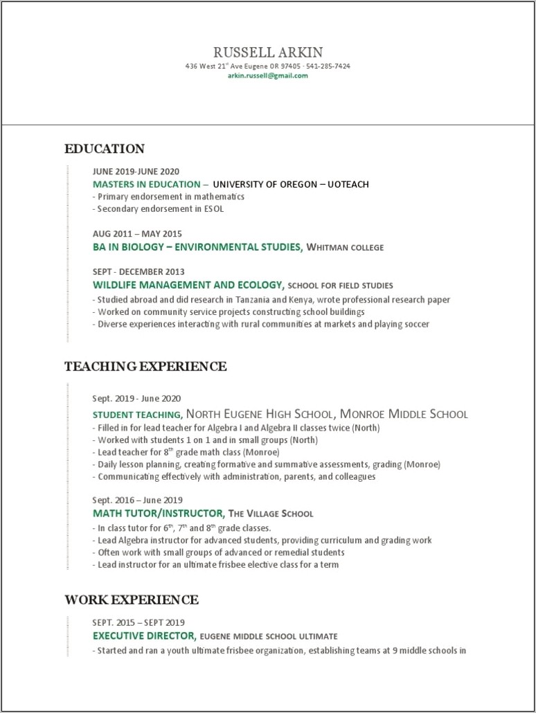 Making The Best Resume Wildlife Biologist Research