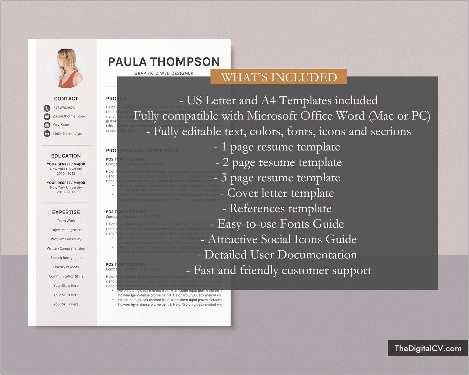 Microsoft Office 2010 Resume Templates Download