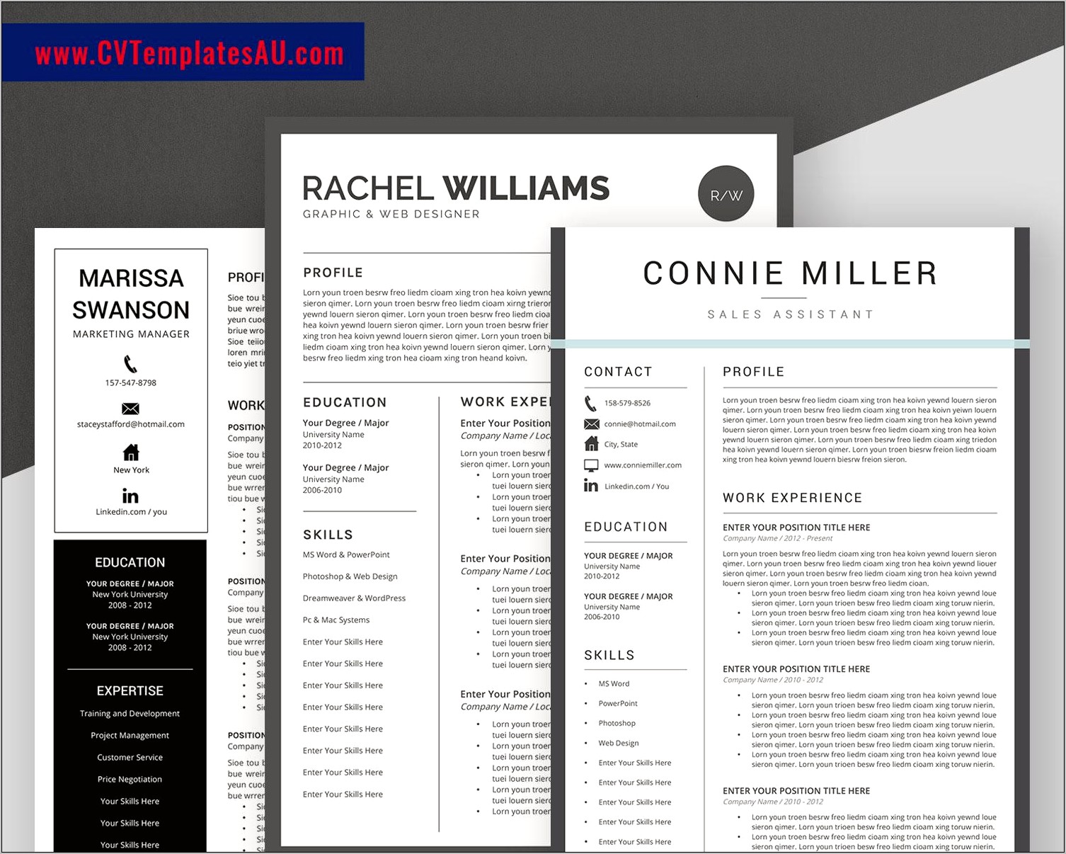 Microsoft Office For Mac Resume Templates
