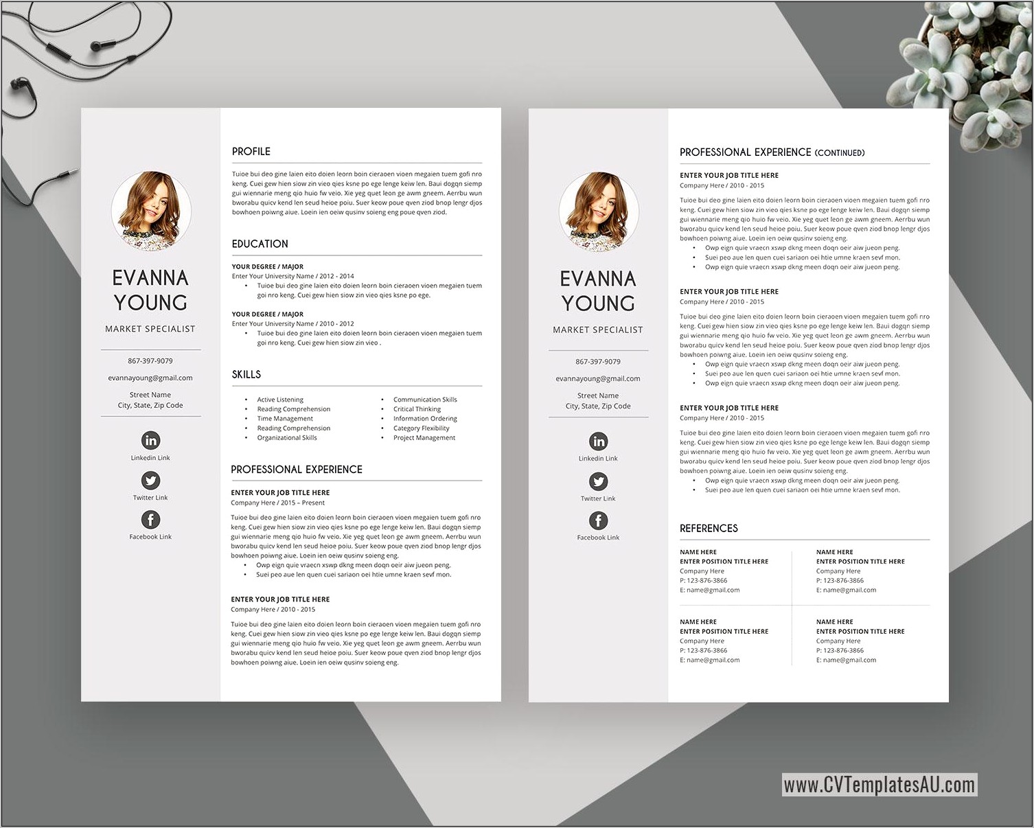 Microsoft Word Resume Template 2010 Download