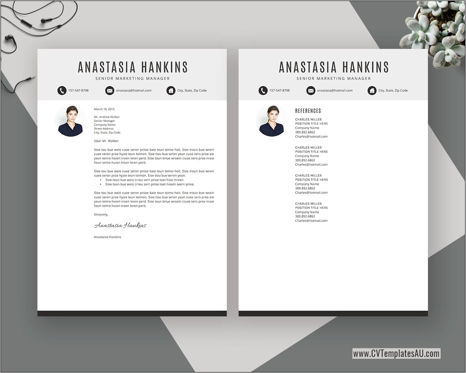 Microsoft Word Resume Template With Picture