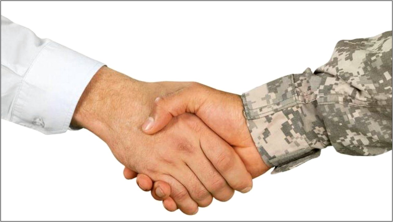 Military Enclisted To Civilian Resume Examples