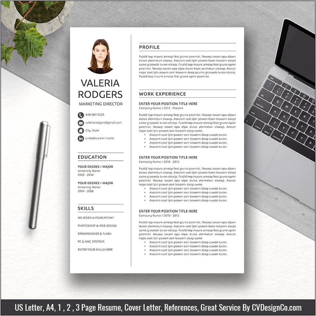 Ms Office Templates Resume Cover Letter