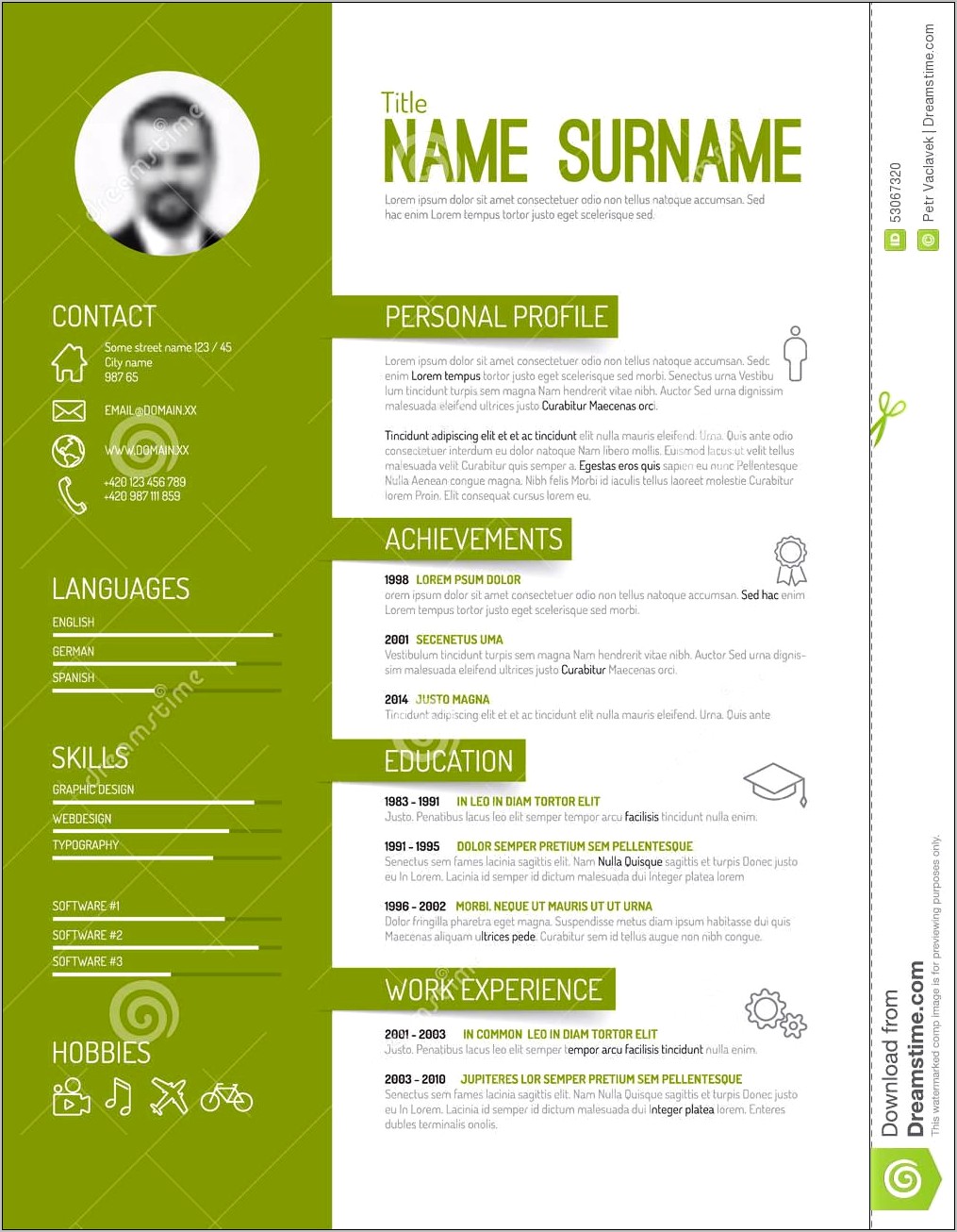 Ms Word Resume Templates Free Functional Format