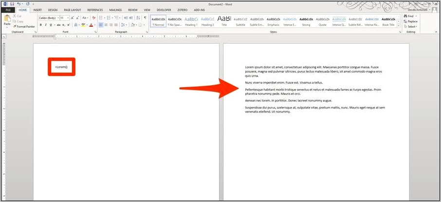 Ms Word Tricks To Enhance Your Resume