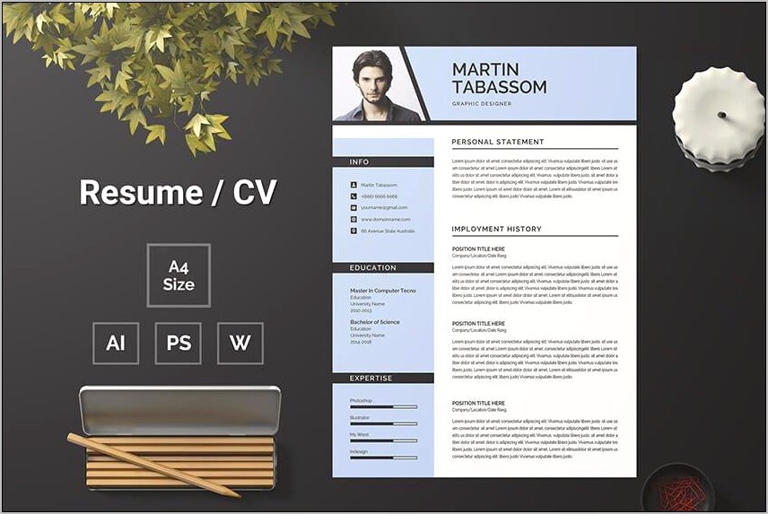 Multi Page Resume Template Word Free Download