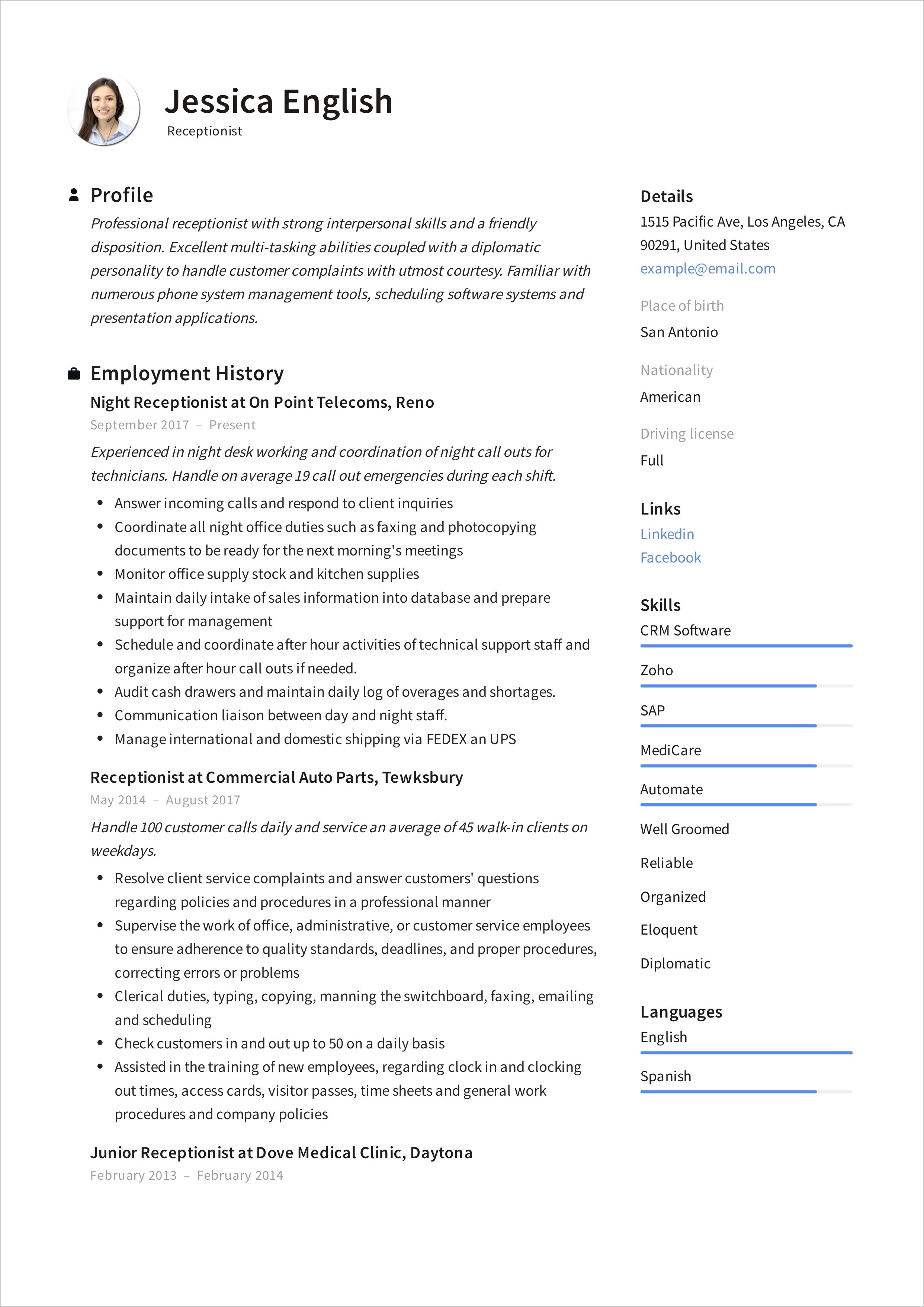 Objective For A Resume For Office Assistant