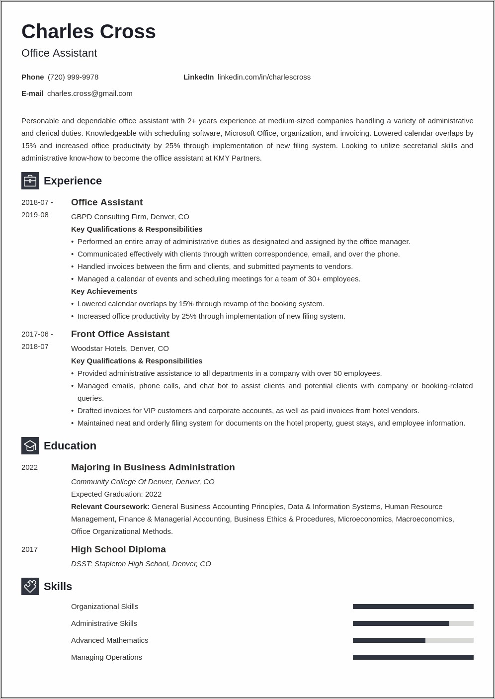 Objective For Administrative Medical Assistant Resume
