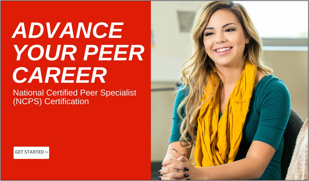 Objective For Resume For Peer Support Specialist