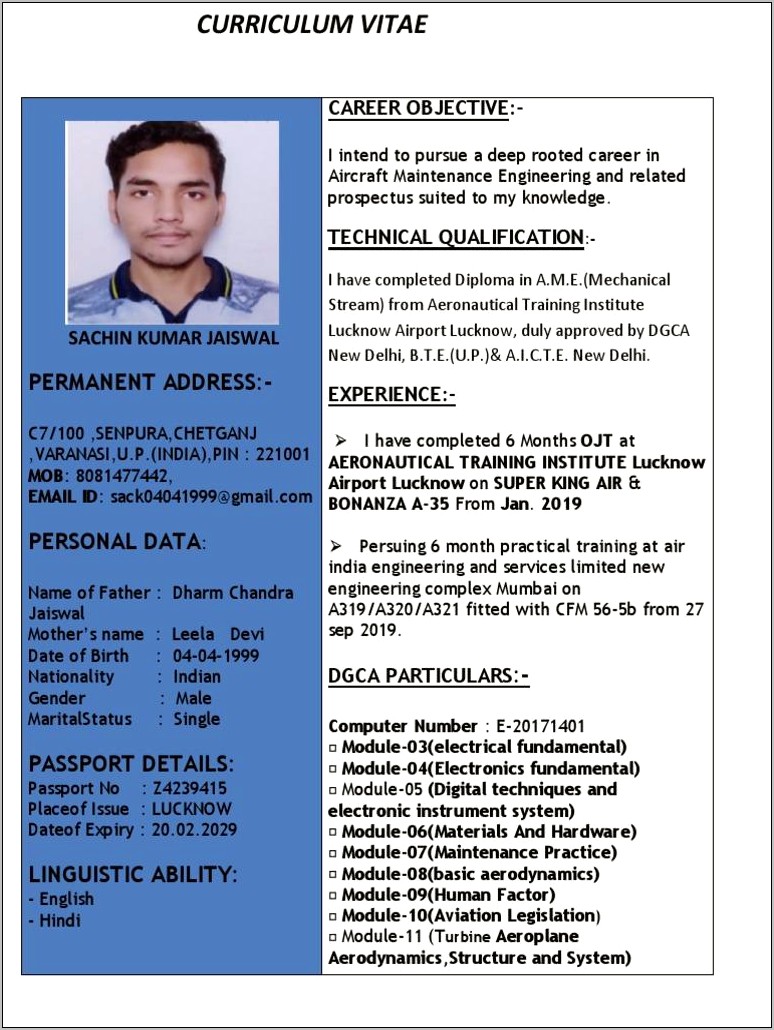 Objective In Resume For Ojt Electrical Engineering Students