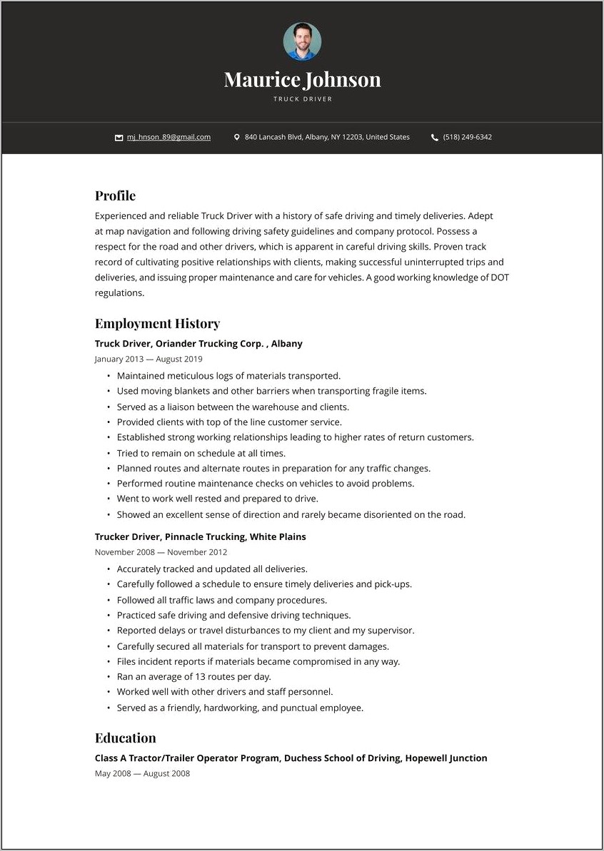 Objective On Resume For A Random Employer