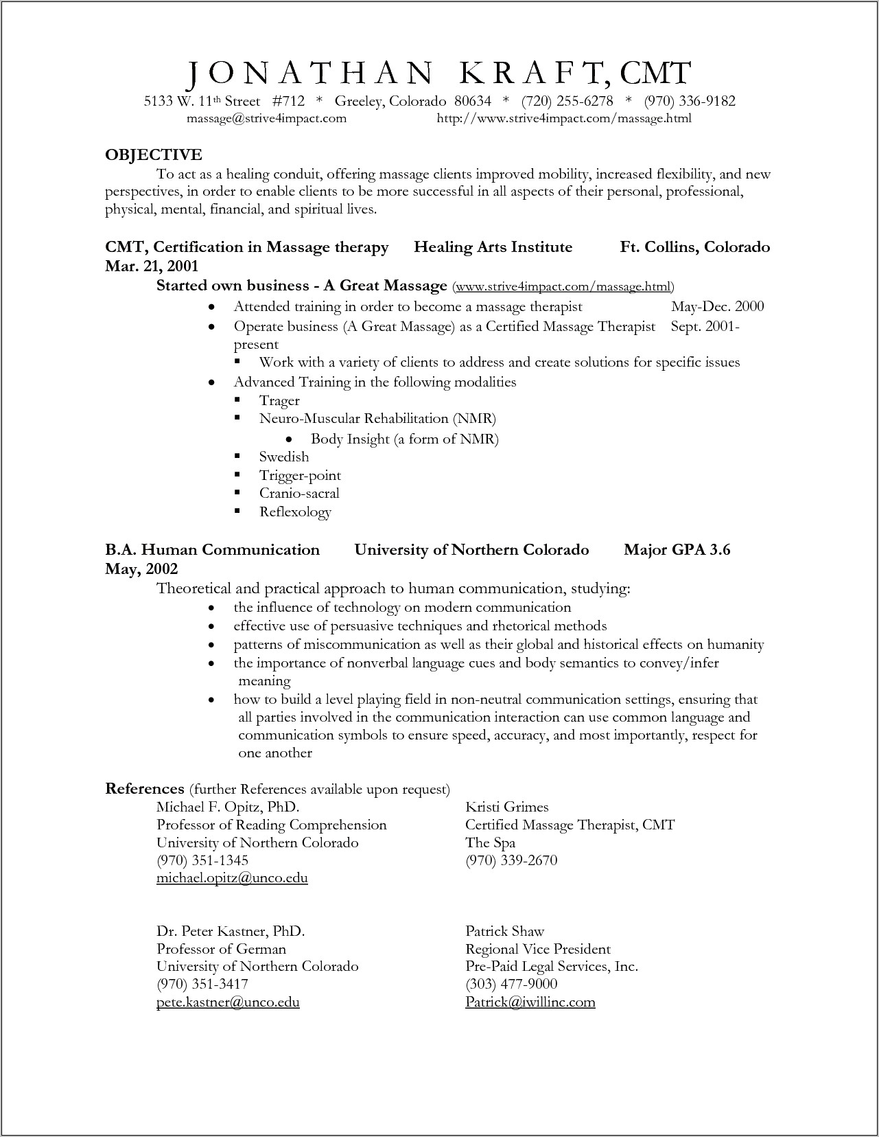Objective Resume Examples For A Speech Pathologist