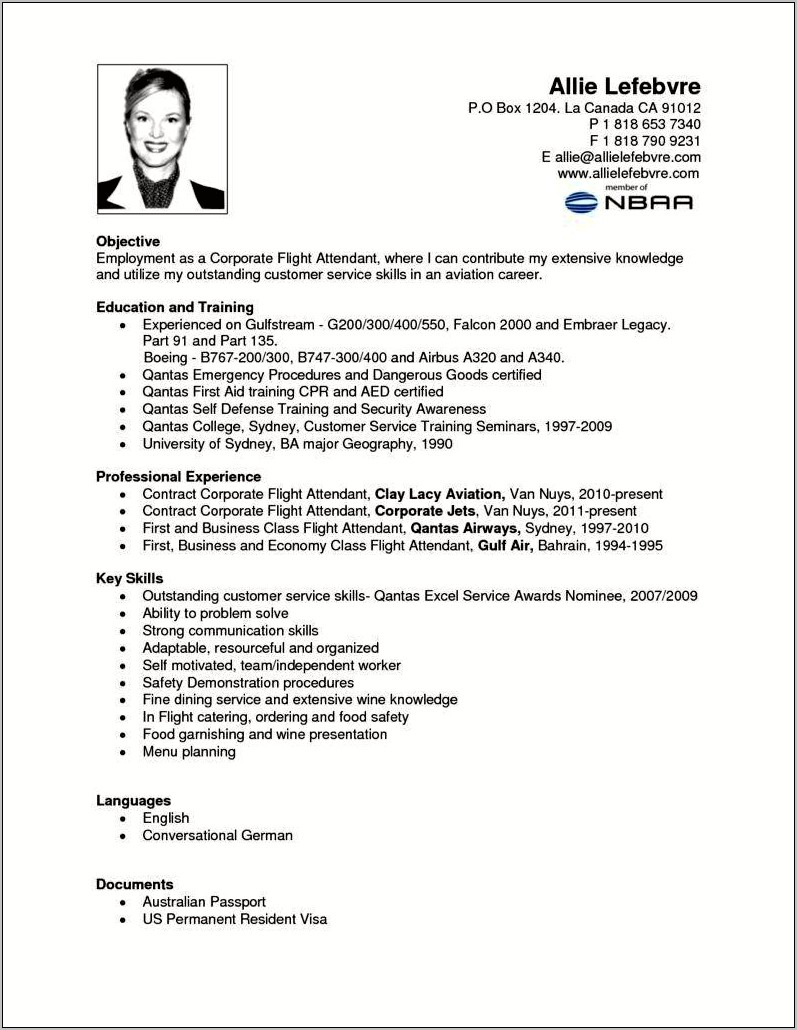 Objective Statement For Entry Level Resume