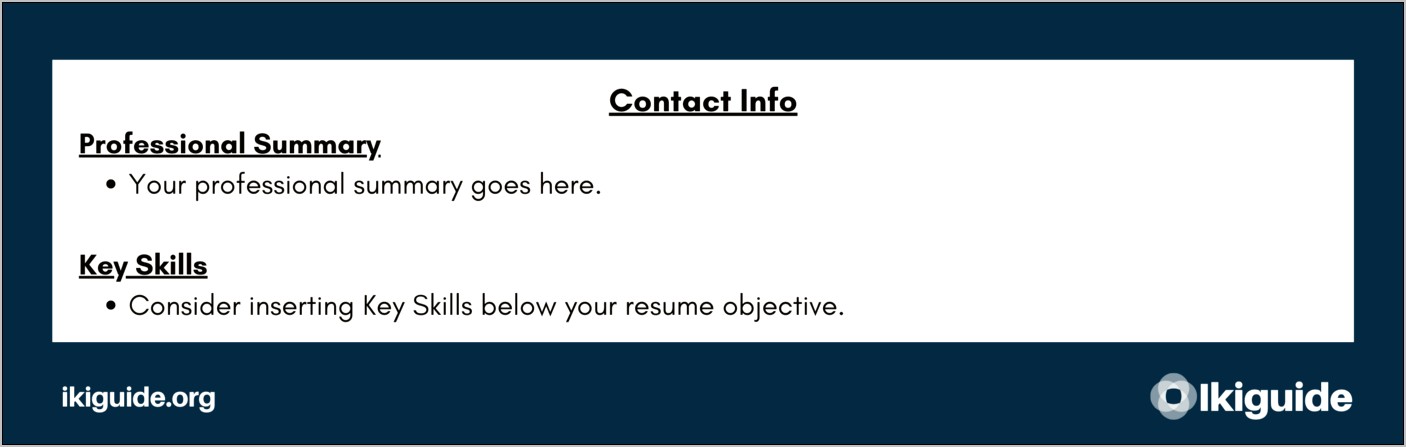 Objective Statement On Resume Yes Or No