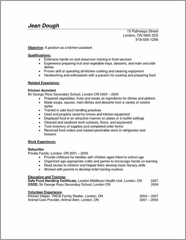 Panda Express Assistant Manager Resume