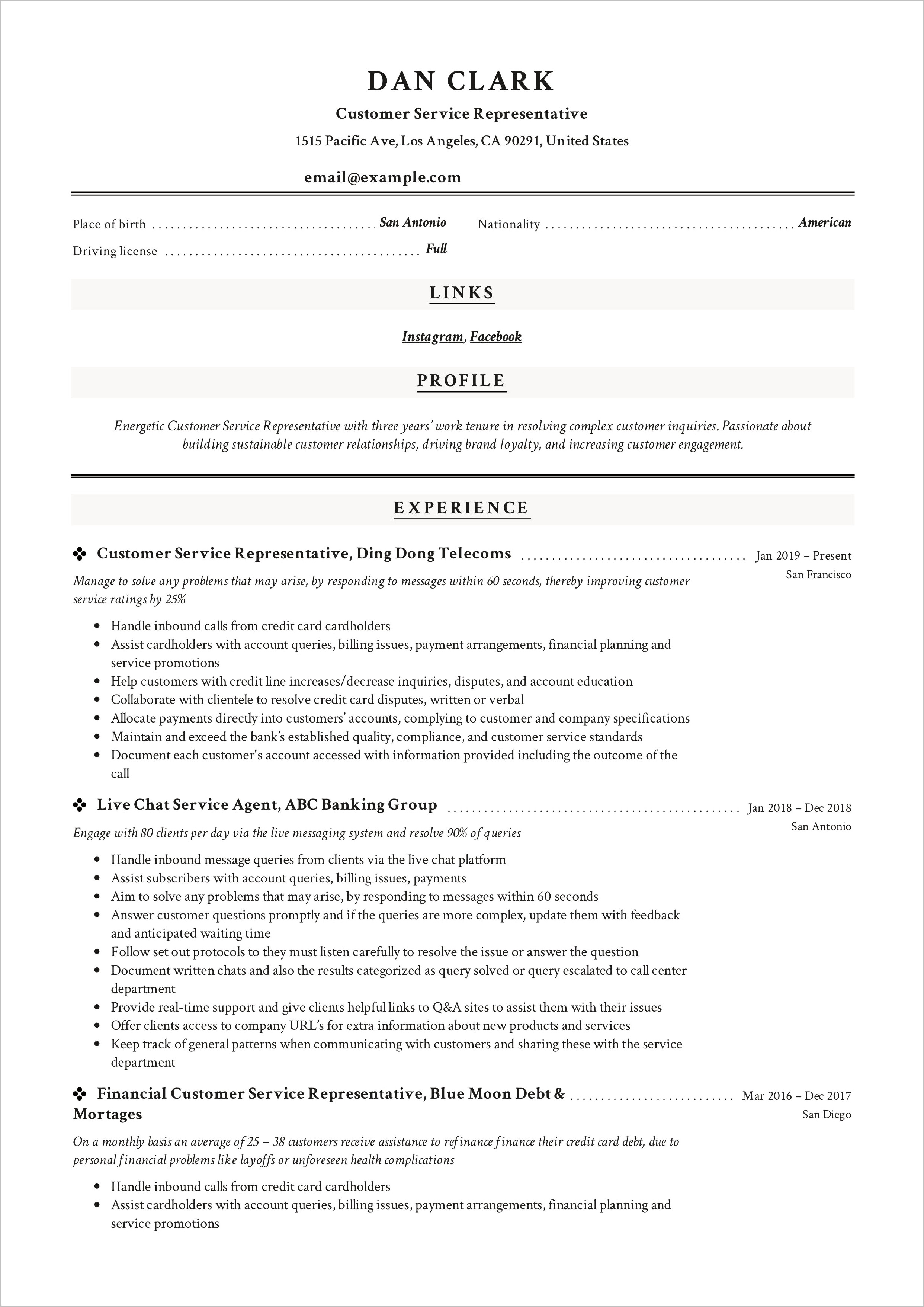 Pay For A Good Resume 25