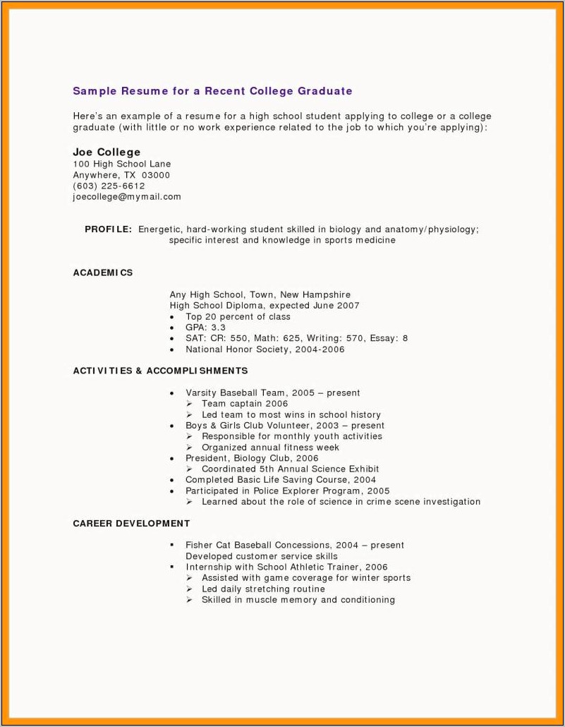 Personal Summary For Resume Samples Filetype Pdf