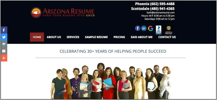 Phoenix Resume Job Laid Linkedin