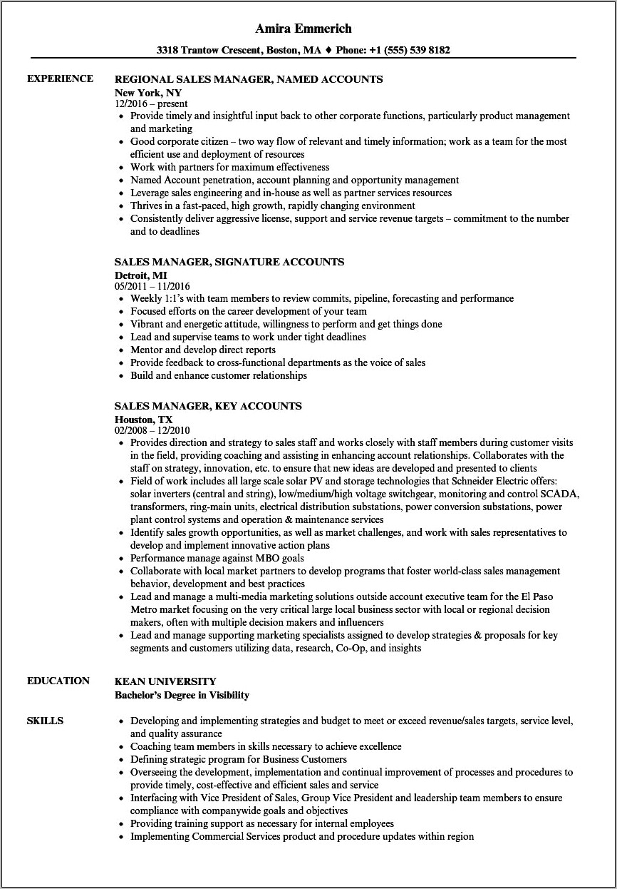 Popular Functional Resume Format Accounting Manager