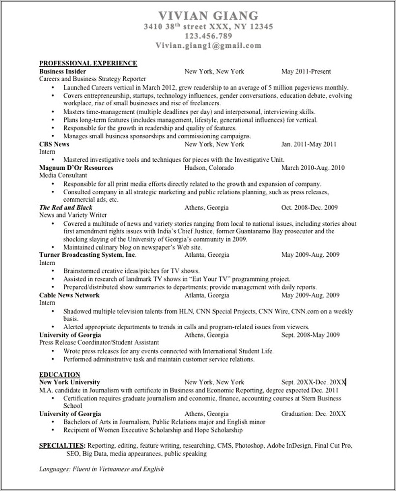 Programs To Be Skilled At On Resumes