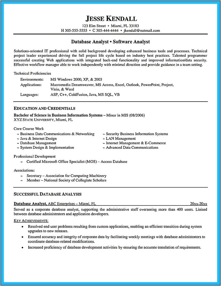 Project Manager Resume Examples Job Hero