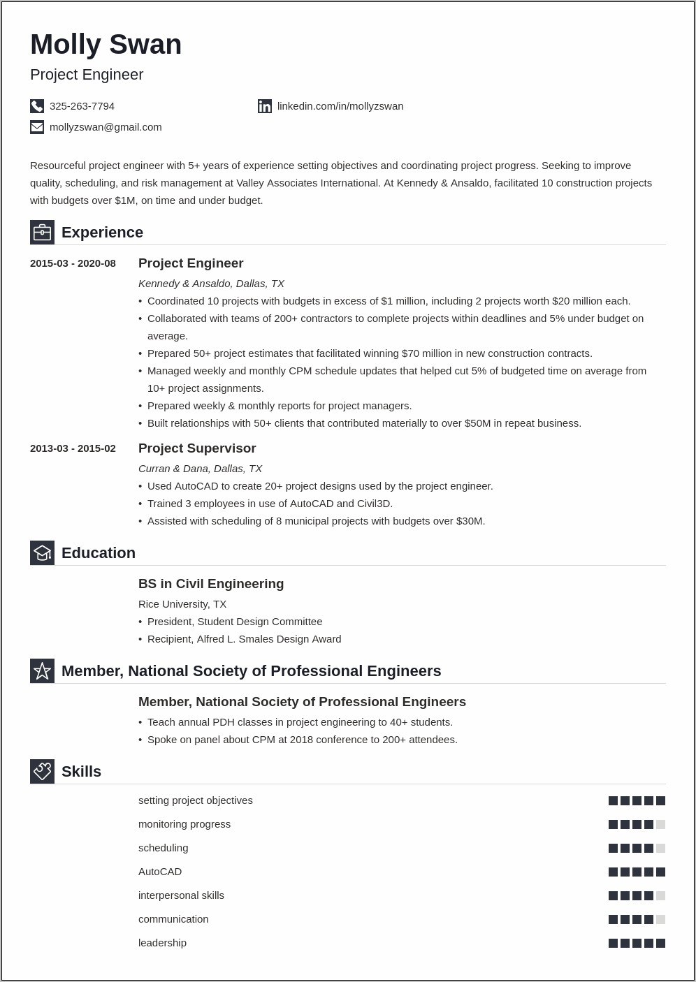 Projects That Are Good For Resume Engineering
