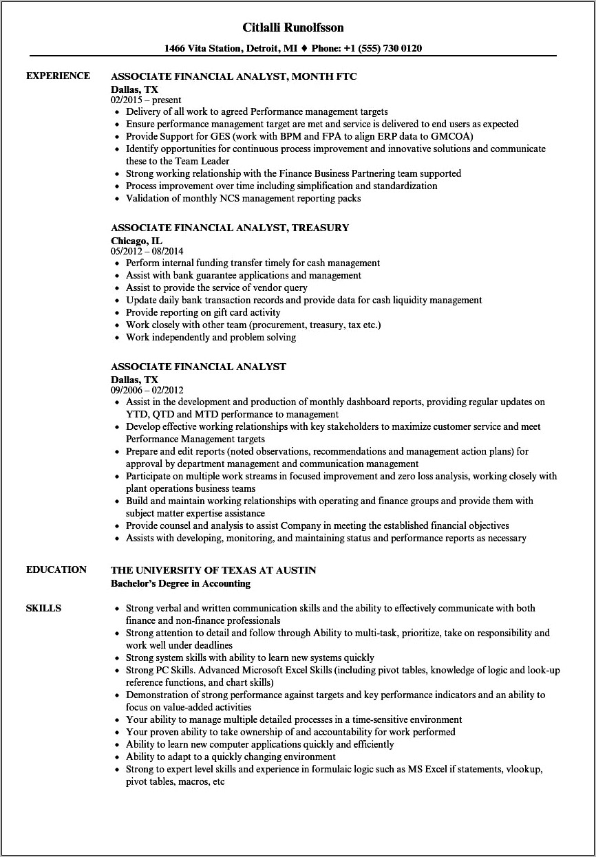 Putting An Associates For Transfer On Resume