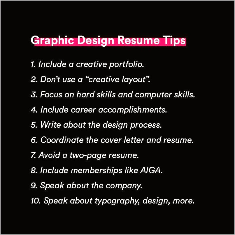 Putting Future Work Expereince On Graphic Design Resume