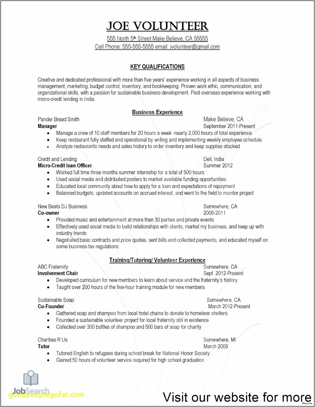 Putting Together Email Quotes For Resume