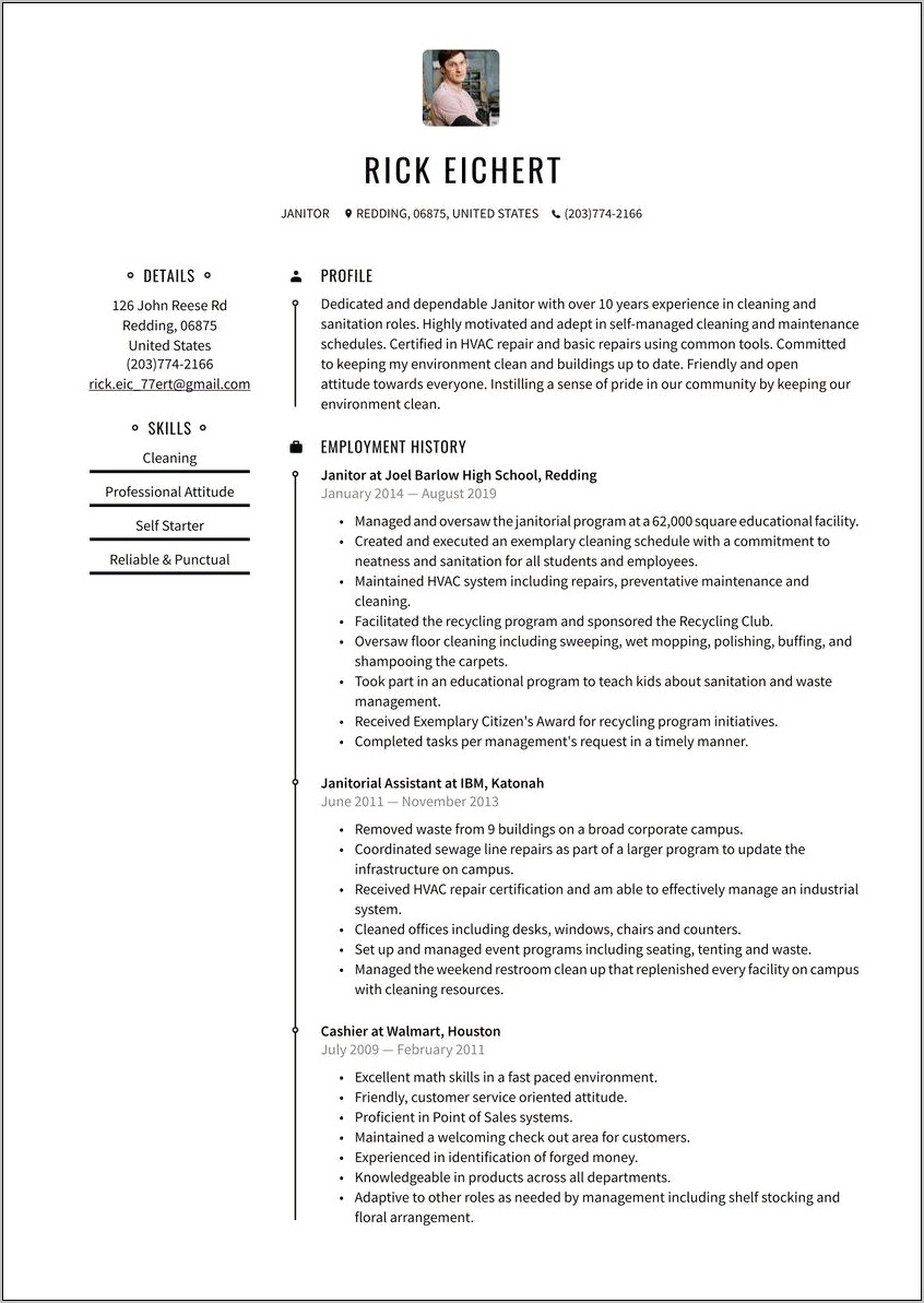 Qualitative Points For Stocking Jobs On Resume