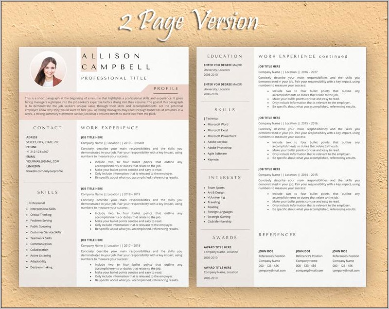 Restaurant Manager Resume Template Microsoft Word