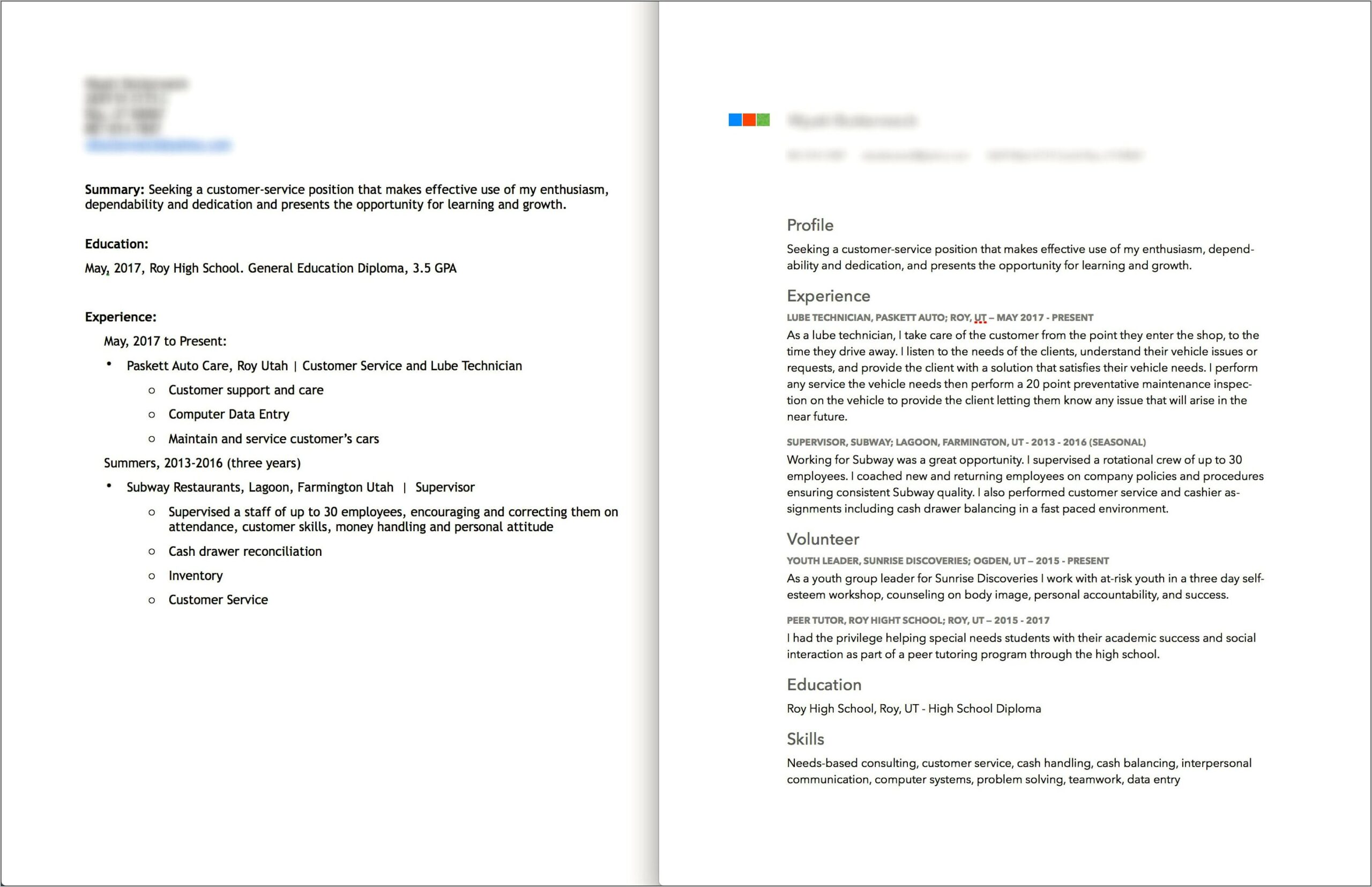 Resume And Cover Letter Guide Toppel
