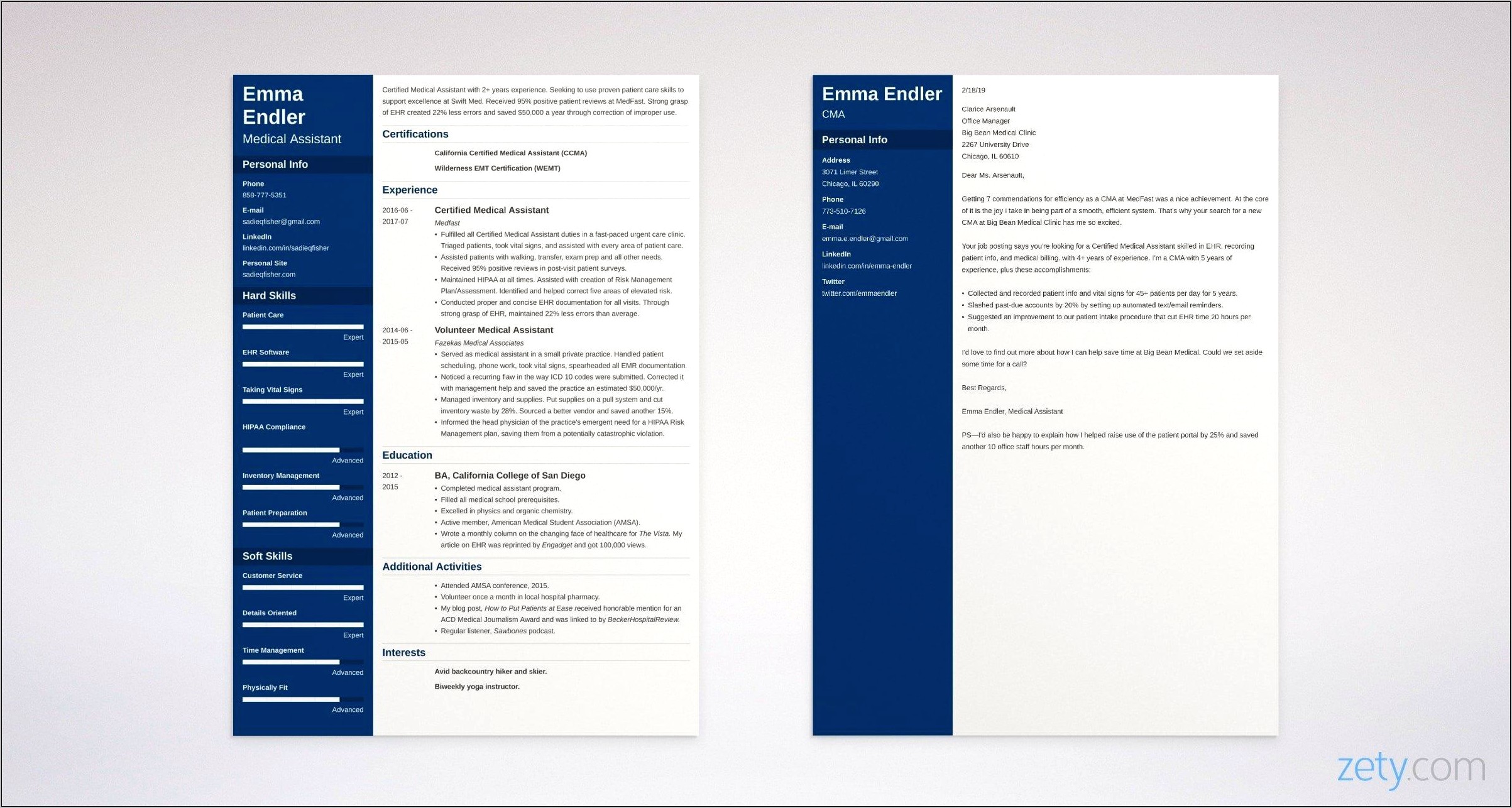 Resume Cover Letter Form And Function