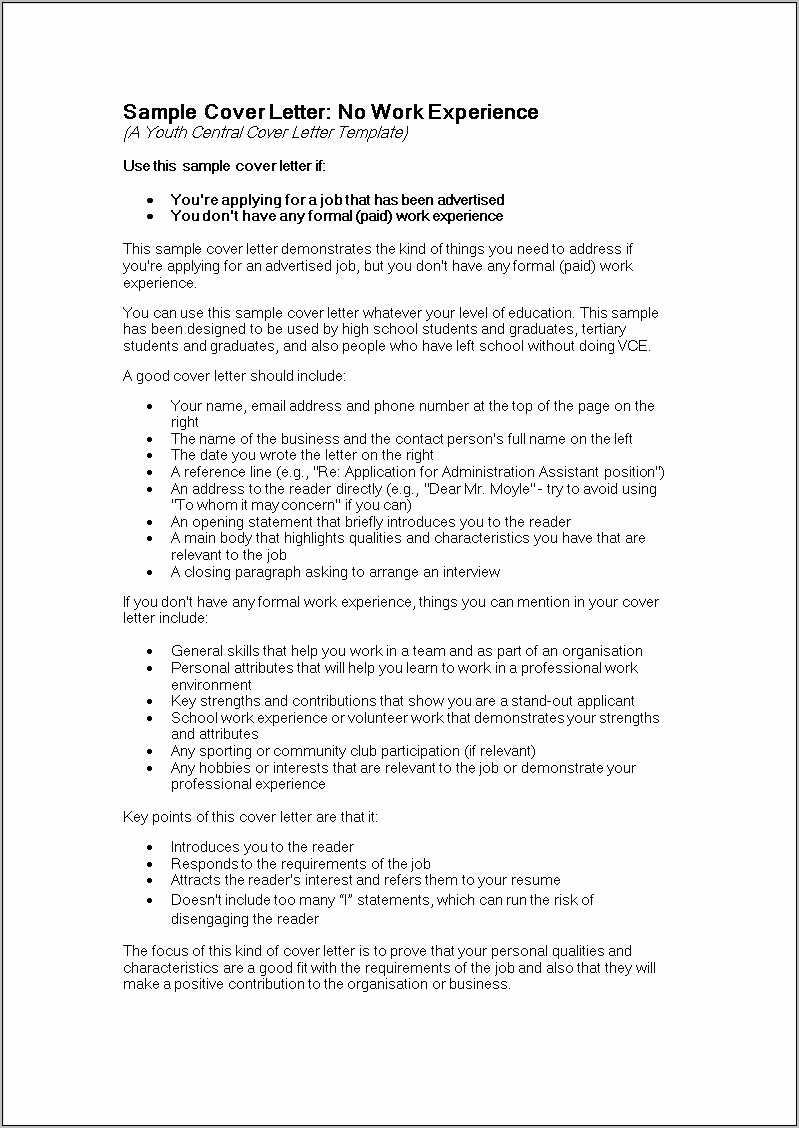 Resume Cover Letter Should You Include Education