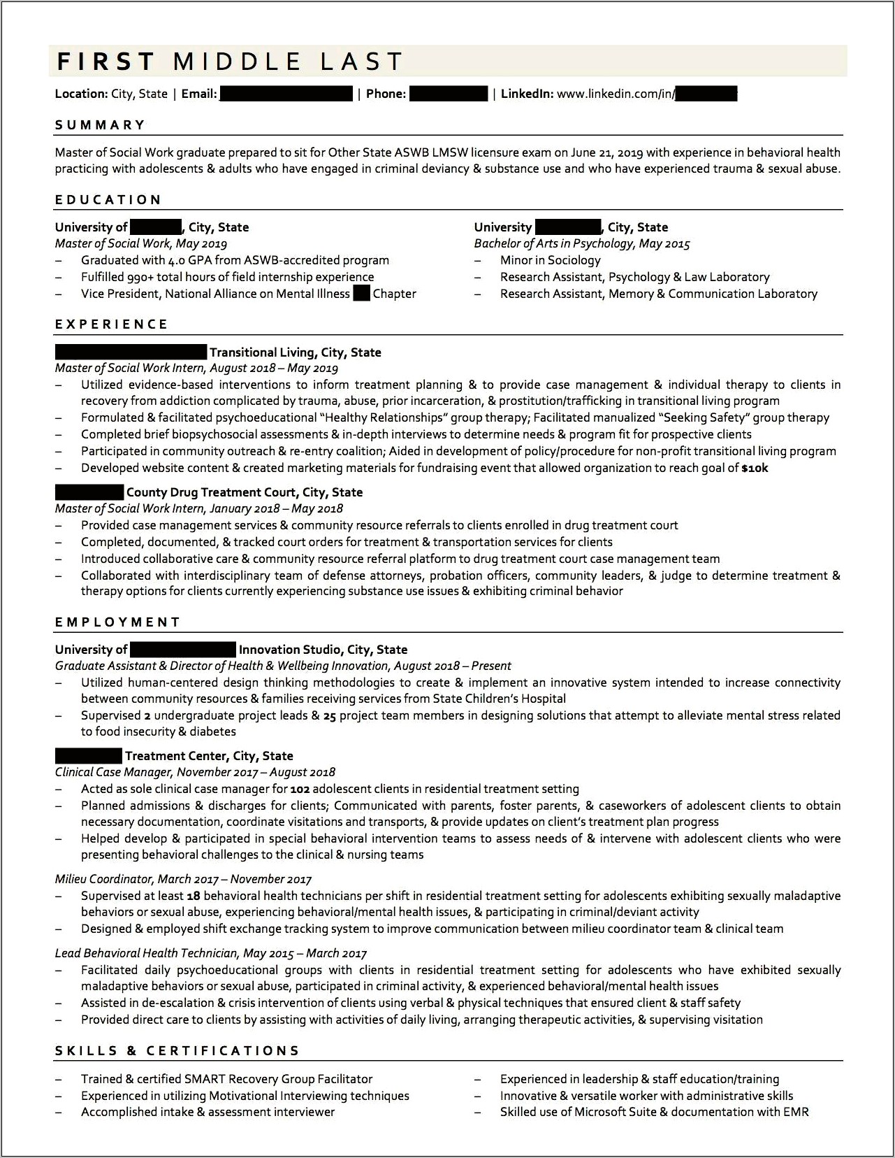 Resume Do I Include Degree Currently Working On