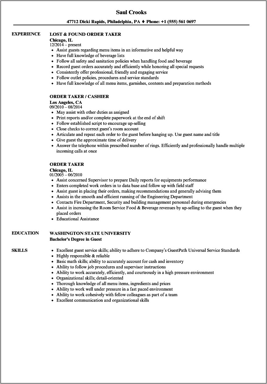 Resume Example Professional Synonym For Assciates Degree Standards
